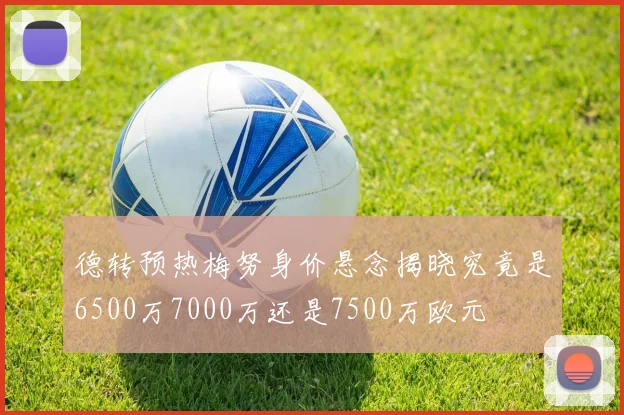 德转预热梅努身价悬念揭晓究竟是6500万7000万还是7500万欧元